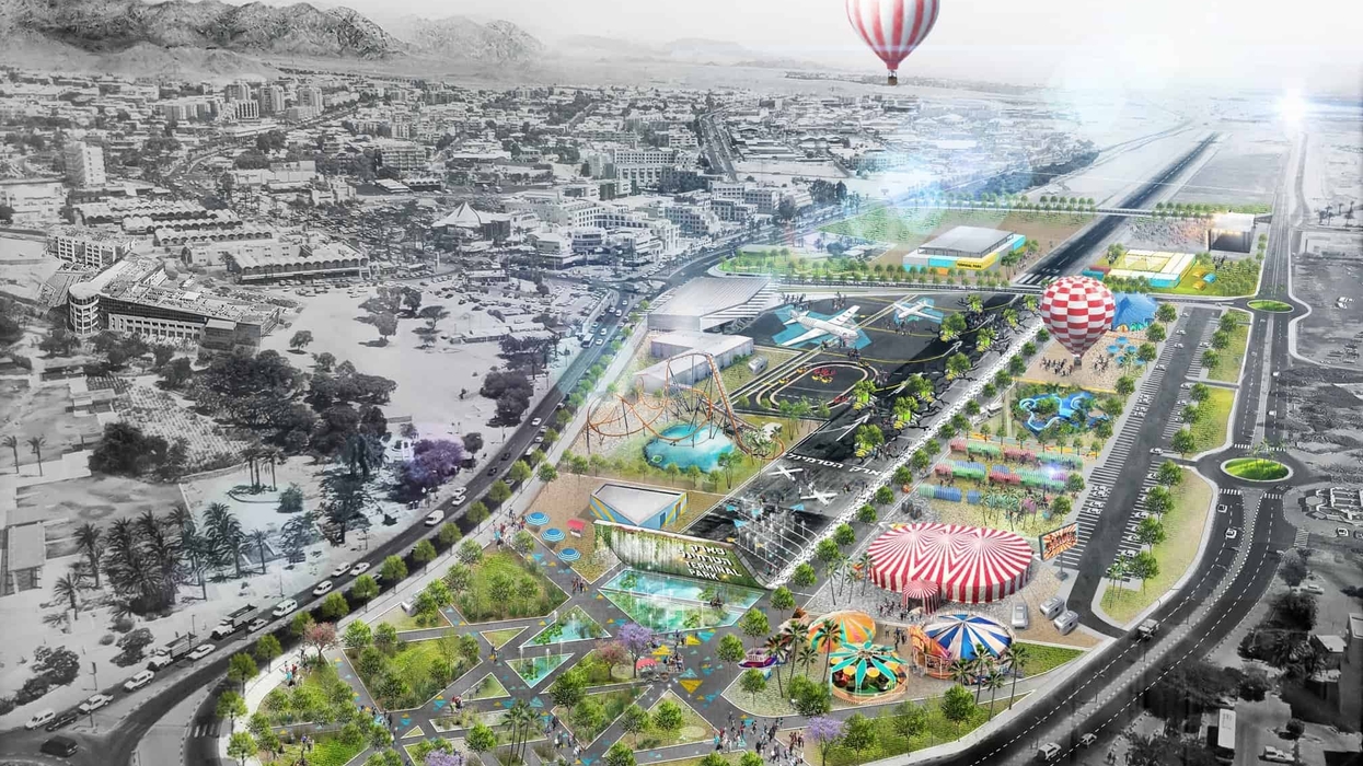 Design for new amusement park in Eliat City