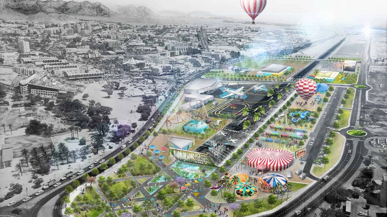 Design for new amusement park in Eliat City