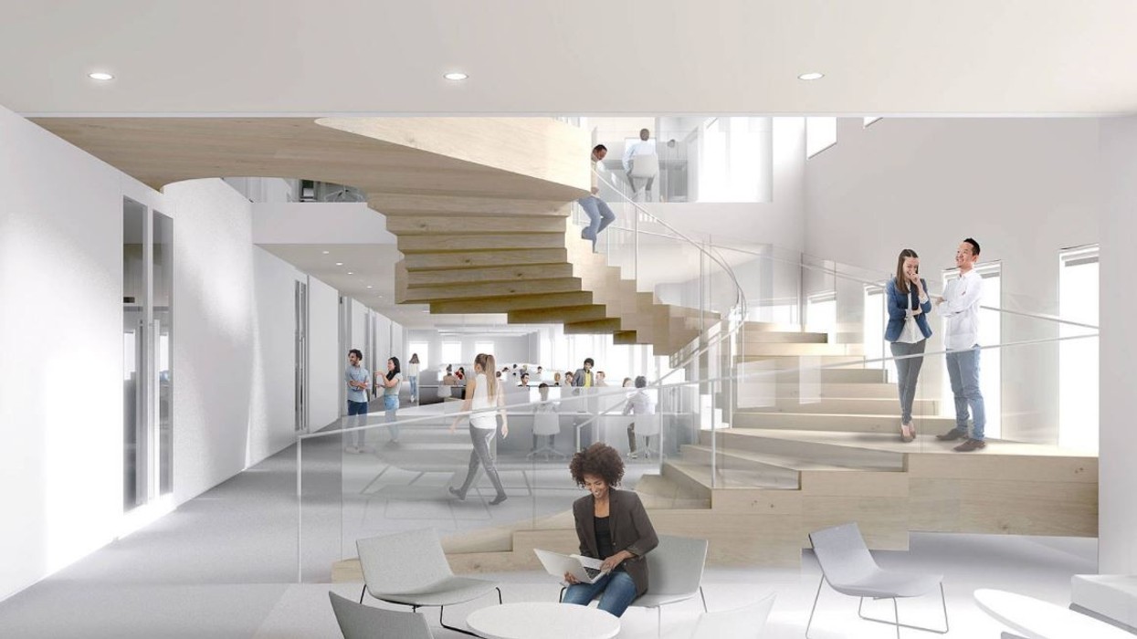 Design rendering of the transformation project for the Hammer Museum by Michael Maltzan.
