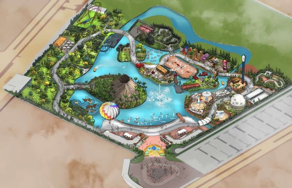 Design sketch Pradera Islands