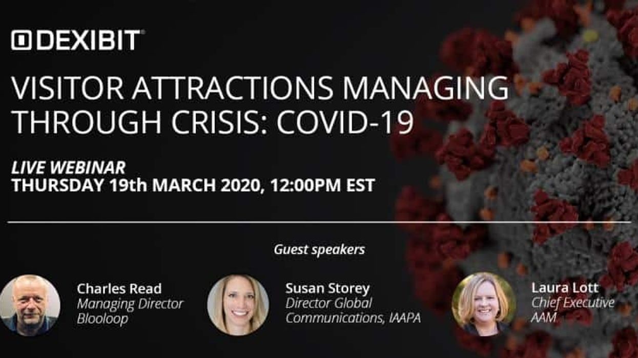 dexibit coronavirus COVID-19 webinar attractions crisis management