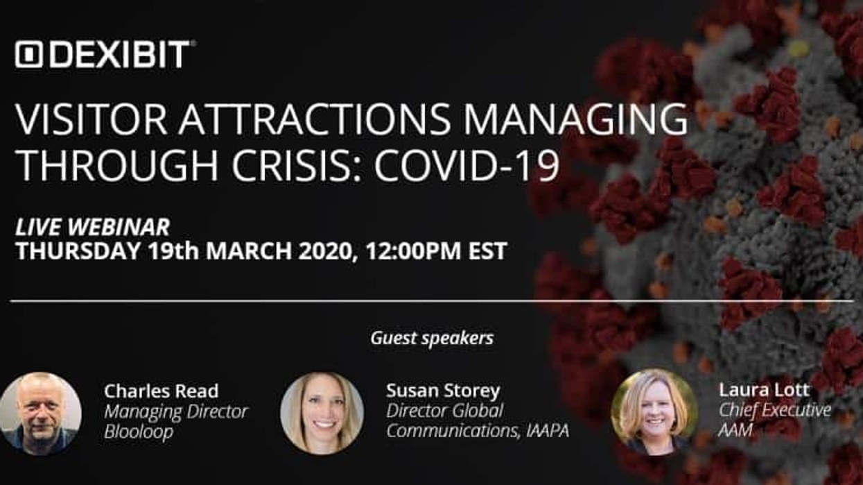 dexibit coronavirus COVID-19 webinar attractions crisis management