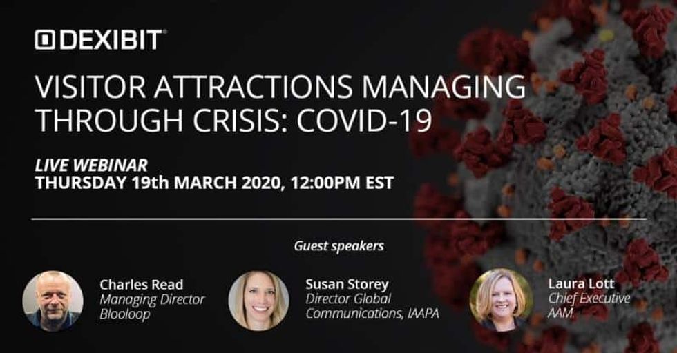 dexibit coronavirus COVID-19 webinar attractions crisis management