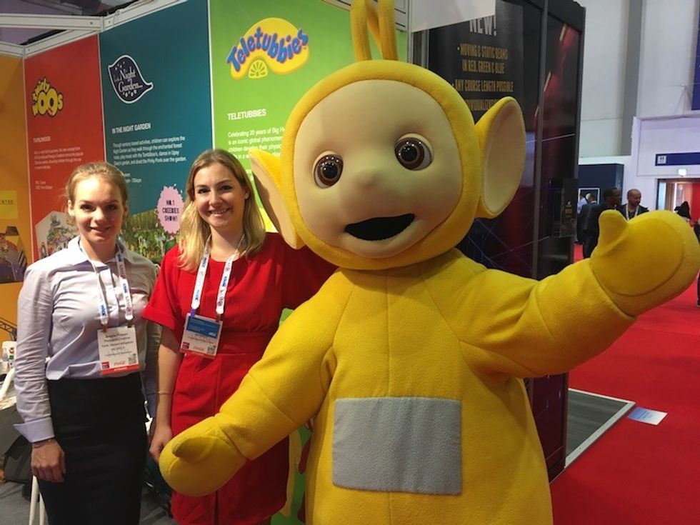 dhx brands at euro attractions show eas tellytubby