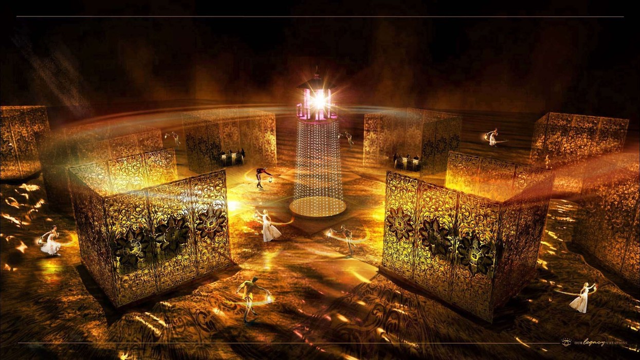 di Luce Immersive Dinner Show from Our Legacy Creations