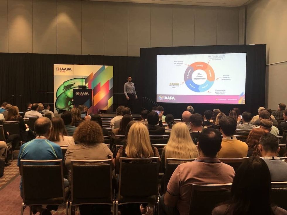 digital experience roller IAAPA session