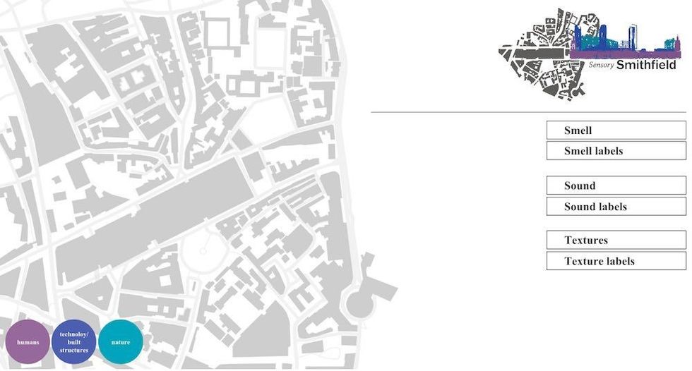 digital maps sensory smithfield market 67