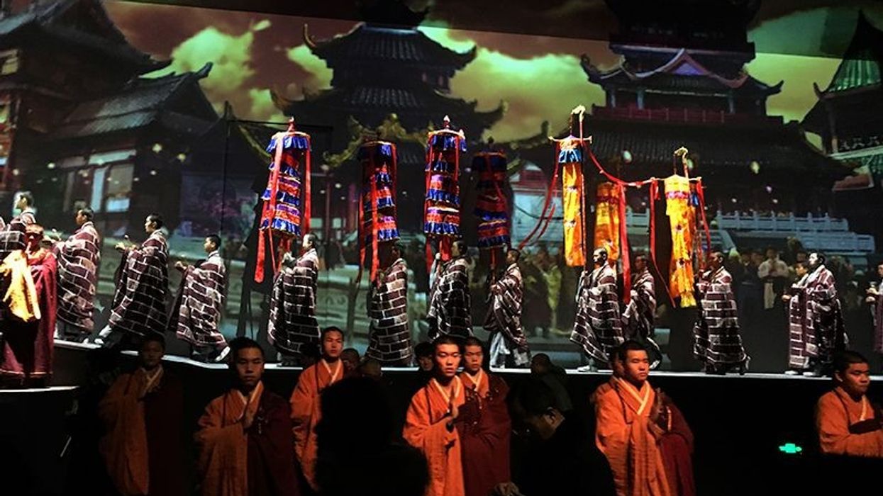 Digital Projection illuminates a thousand years of Buddist history in China's oldest pagoda