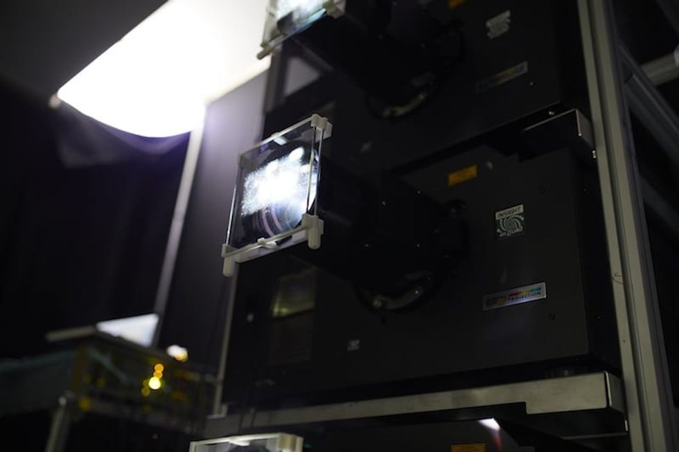 Digital-Projection-INSIGHT-4K-HFR-360-projector close up