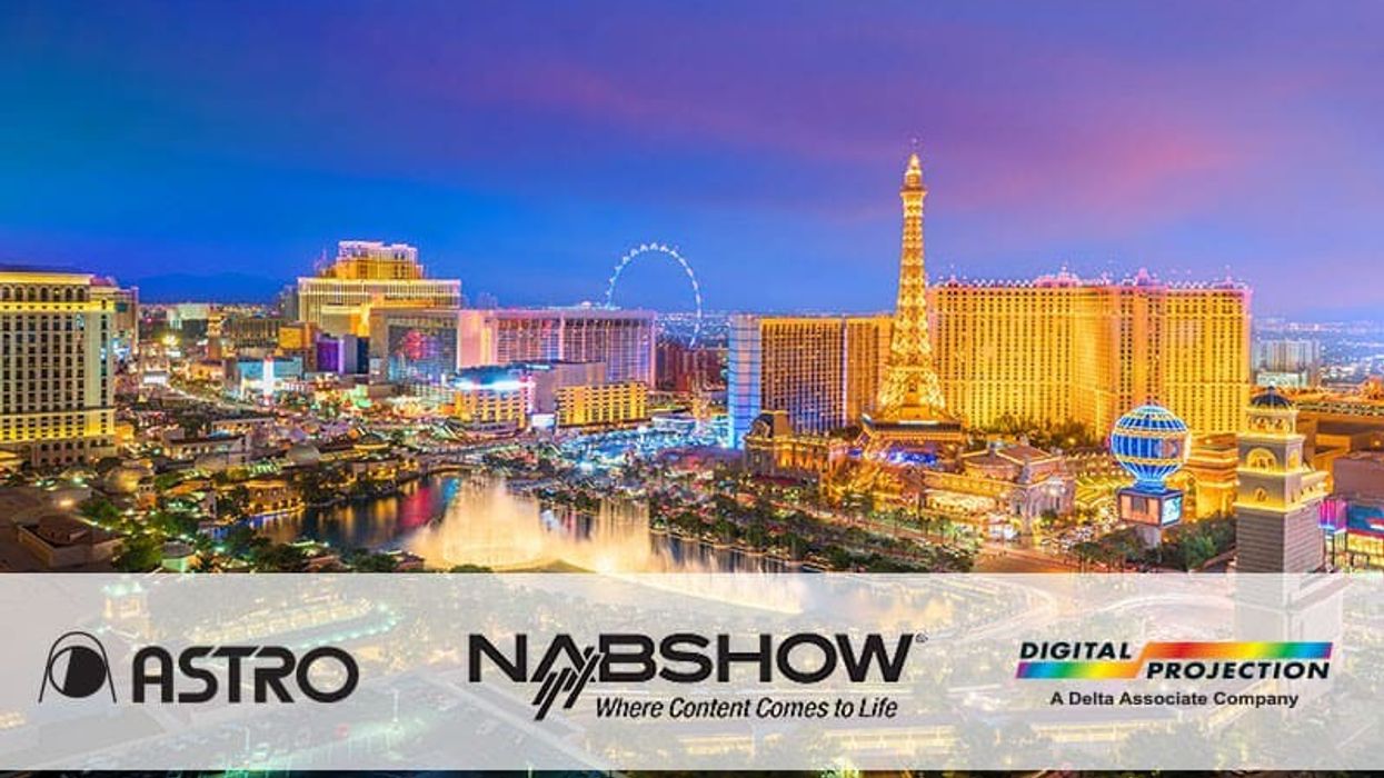 digital projection insight laser 8K NAB 2019