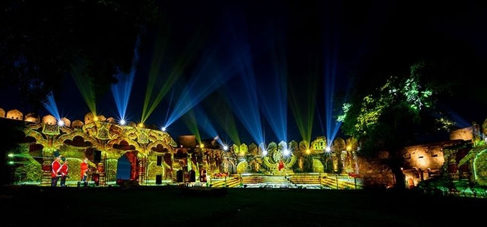 Digital Projection Lakshmi Bai Jhansi Fort Show