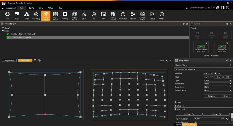 Digital Projection launches new tech stack - warp