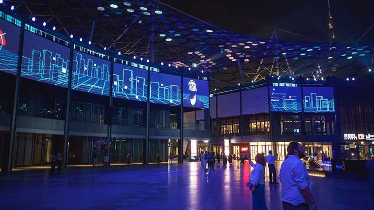 Digital Projection lights up shopping experience at Dubai's City Walk Middle East Attractions cutting edge technology blooloop