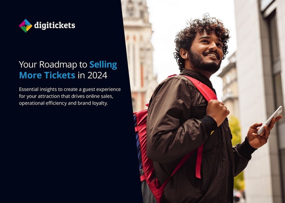 DigiTickets ebook cover for Your Roadmap to Selling More Tickets in 2024