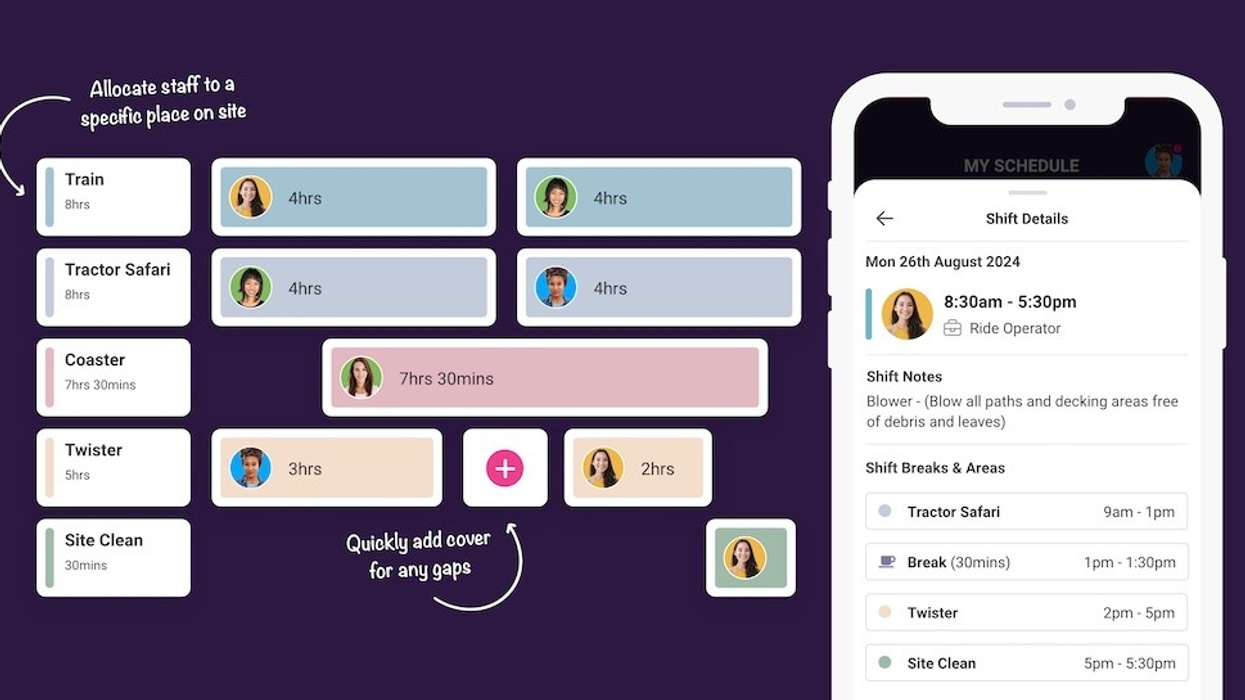 DigiTickets Shift Areas