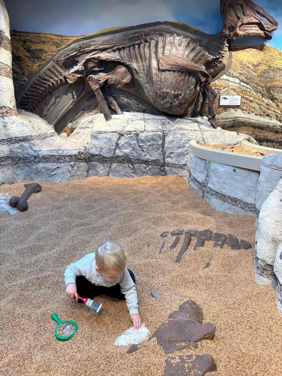 Dino Dig at London Children's Museum