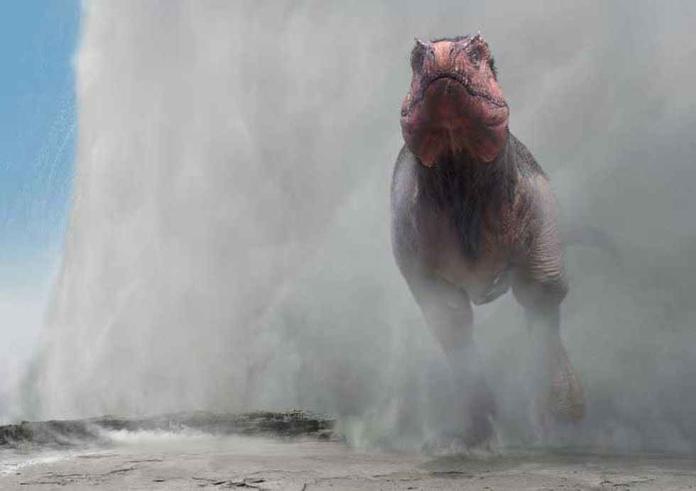 Dinosaurs in the wildtrex