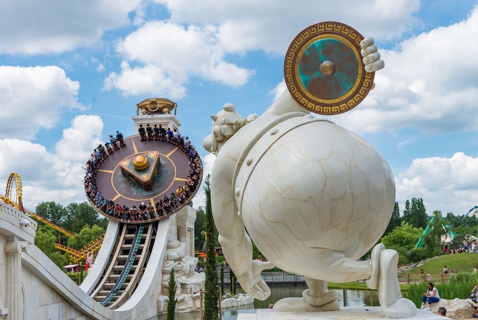 DISCOBELIX ride Parc Asterix