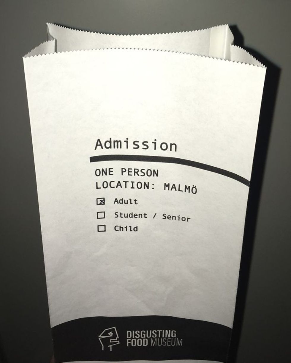 Disgusting Food Museum Admission Ticket