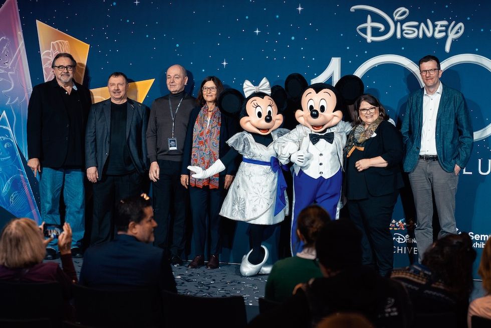 Disney 100 exhibition opening ceremony Munich