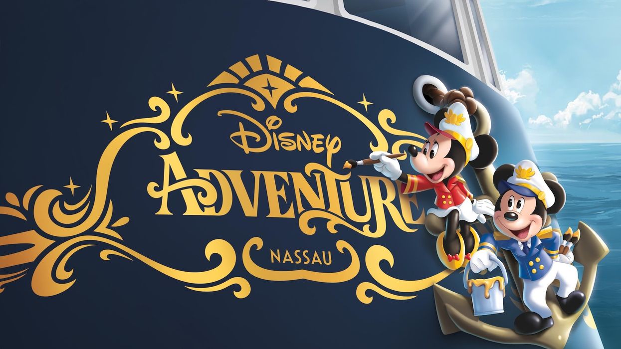 disney adventure cruise ship stern