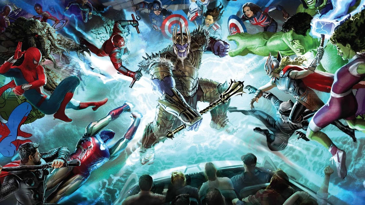 disney avengers campus new thanos attraction