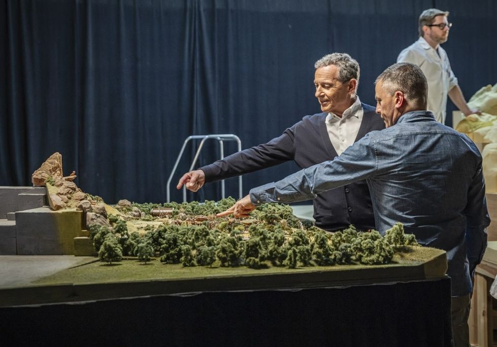 disney bob iger theme park plans Disney sustainable design