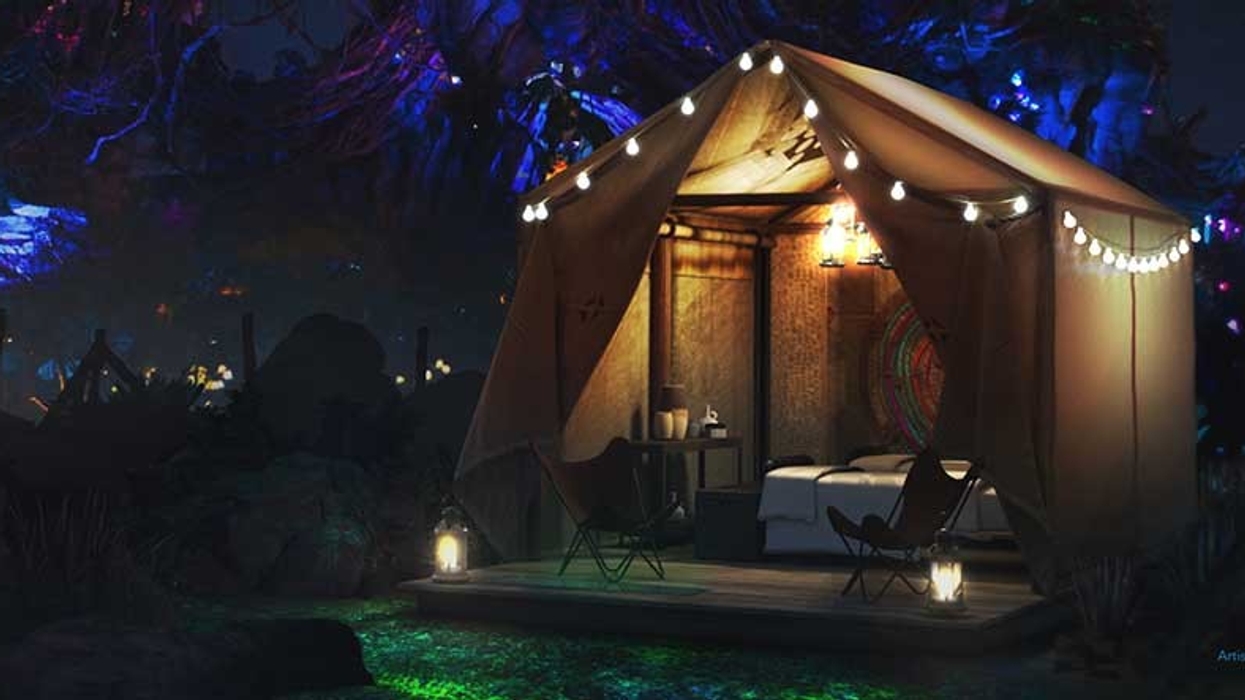 Disney dcamp exclusive glamping in Pandora competition