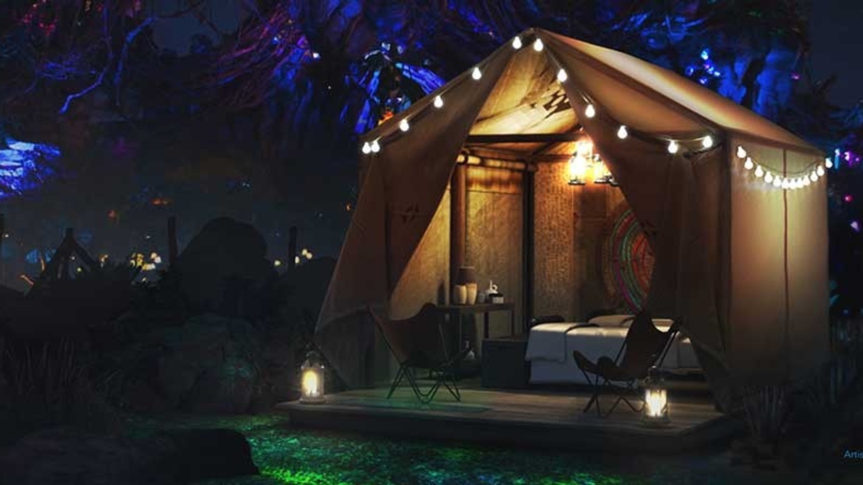 Disney dcamp exclusive glamping in Pandora competition