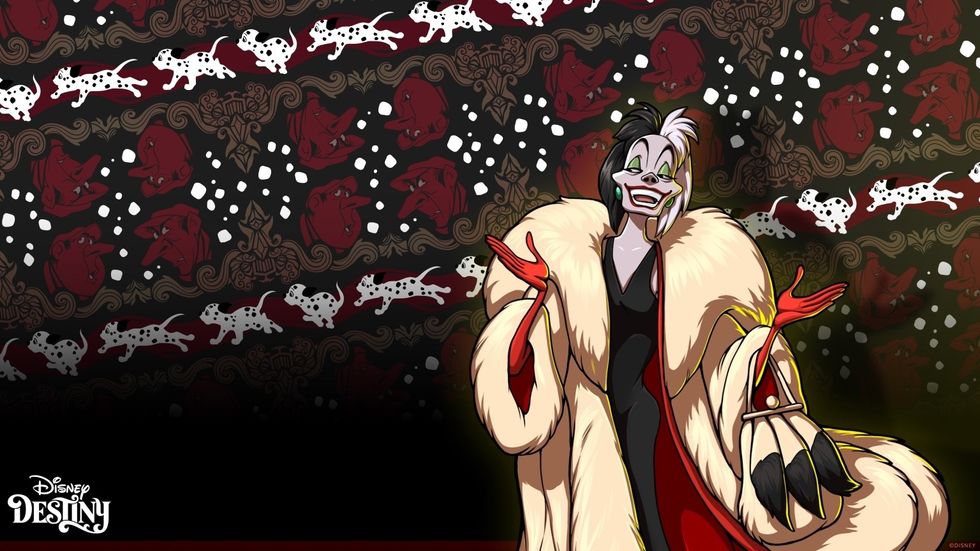 disney destiny cruella de vil