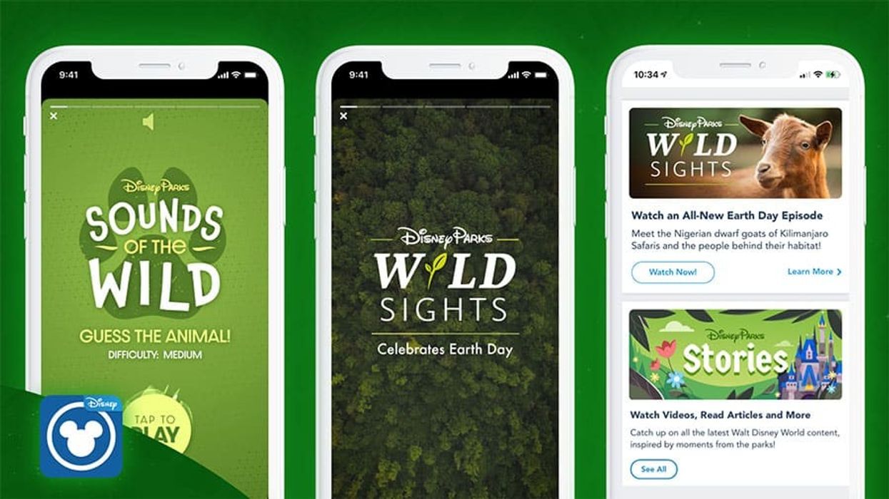 disney earth day experience app