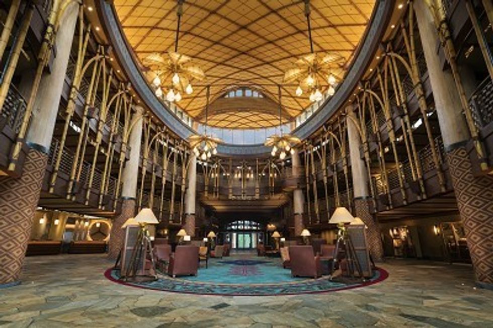 Disney Explorers Lodge lobby