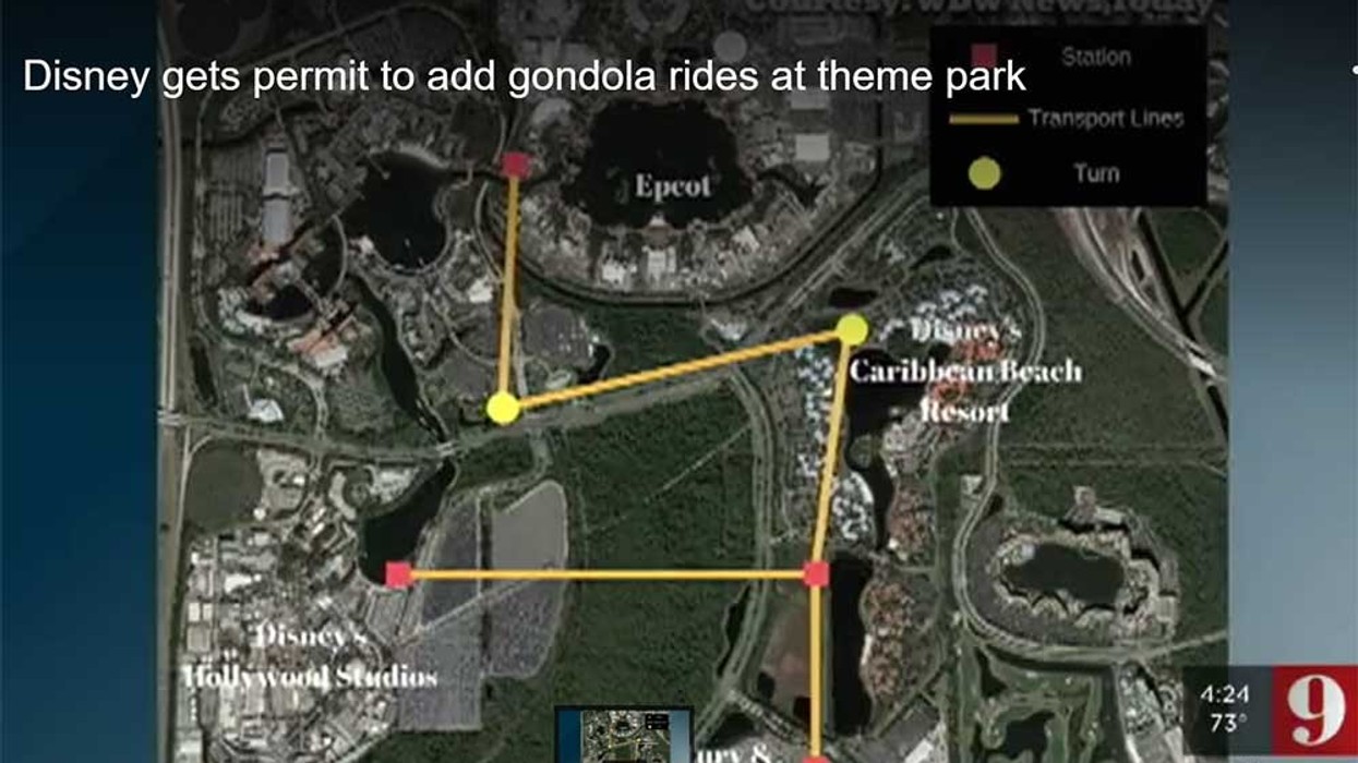 disney gondola cable car