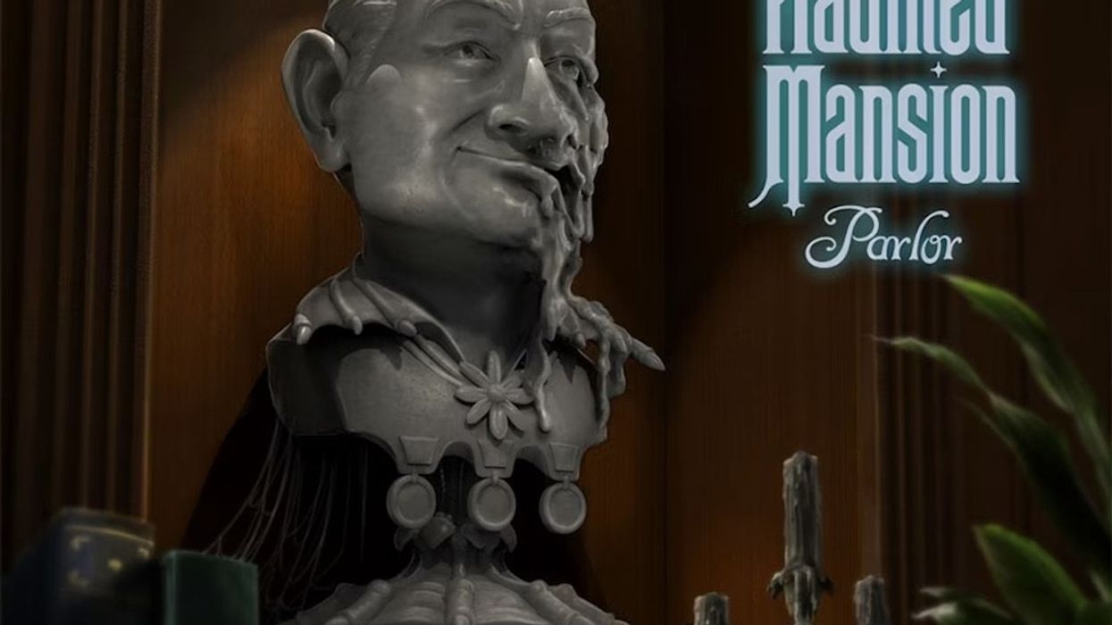 disney haunted mansion parlor