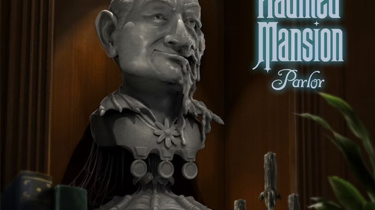 disney haunted mansion parlor