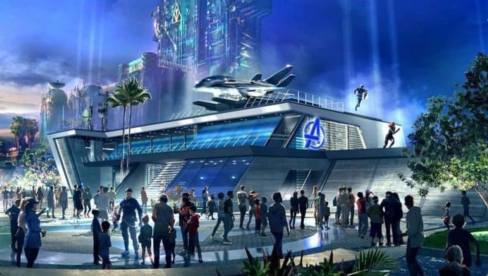 disney marvel avengers campus