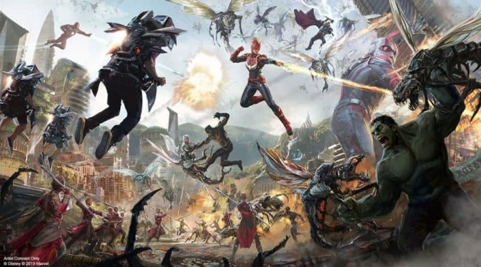 disney marvel avengers campus
