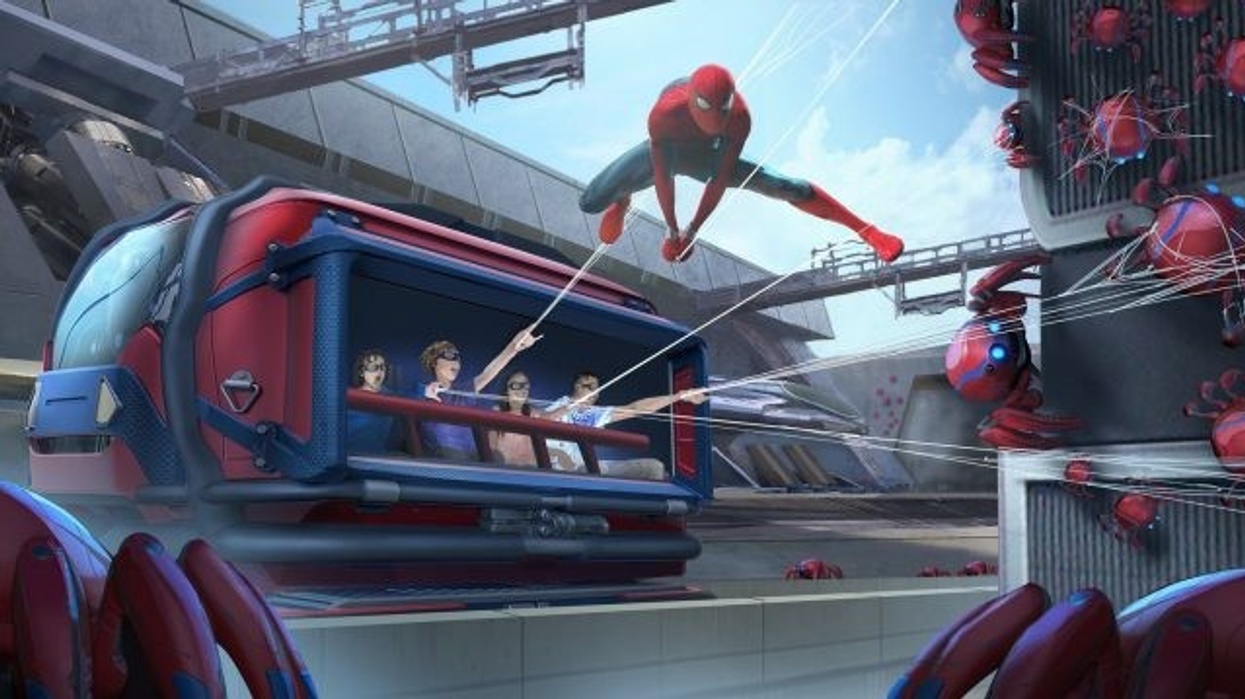 disney marvel spider-man avengers campus