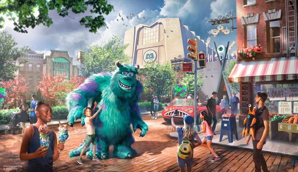 disney monsters inc land