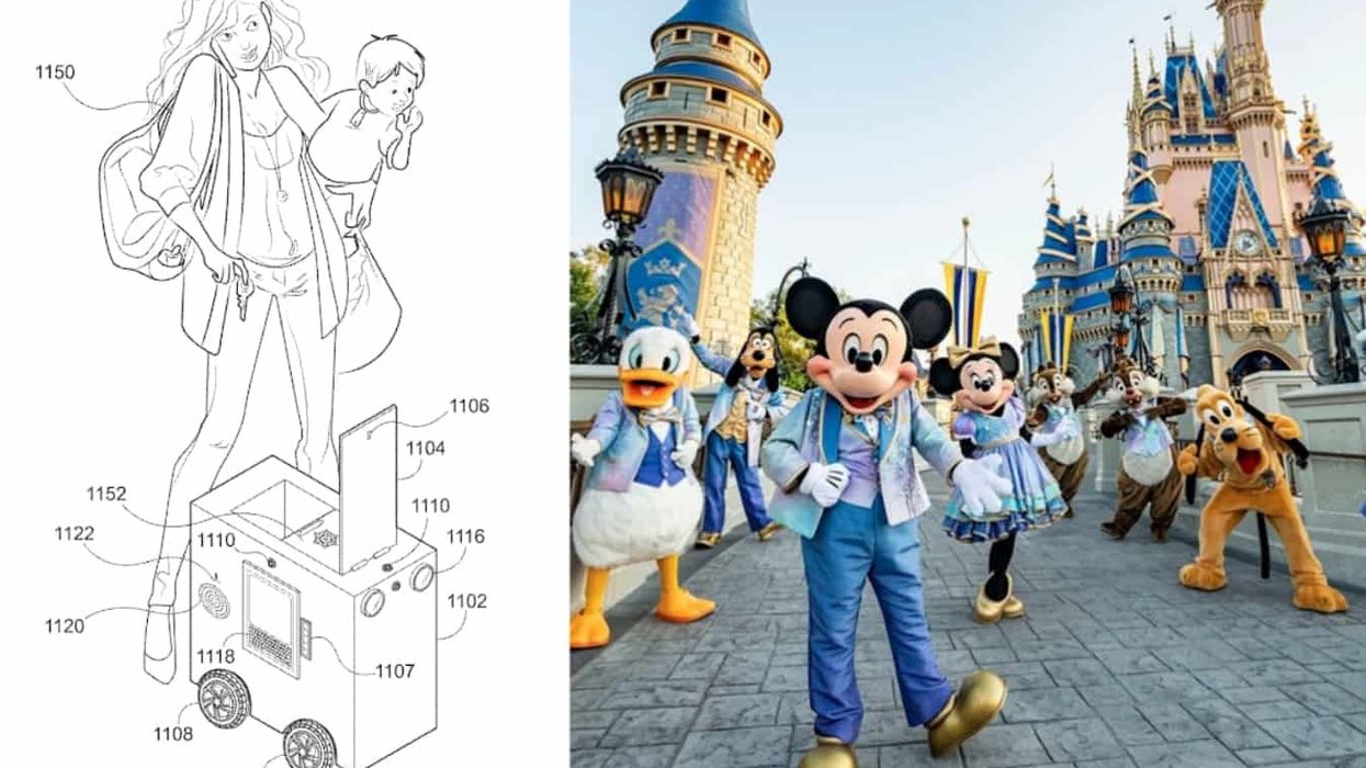disney patent robot locker