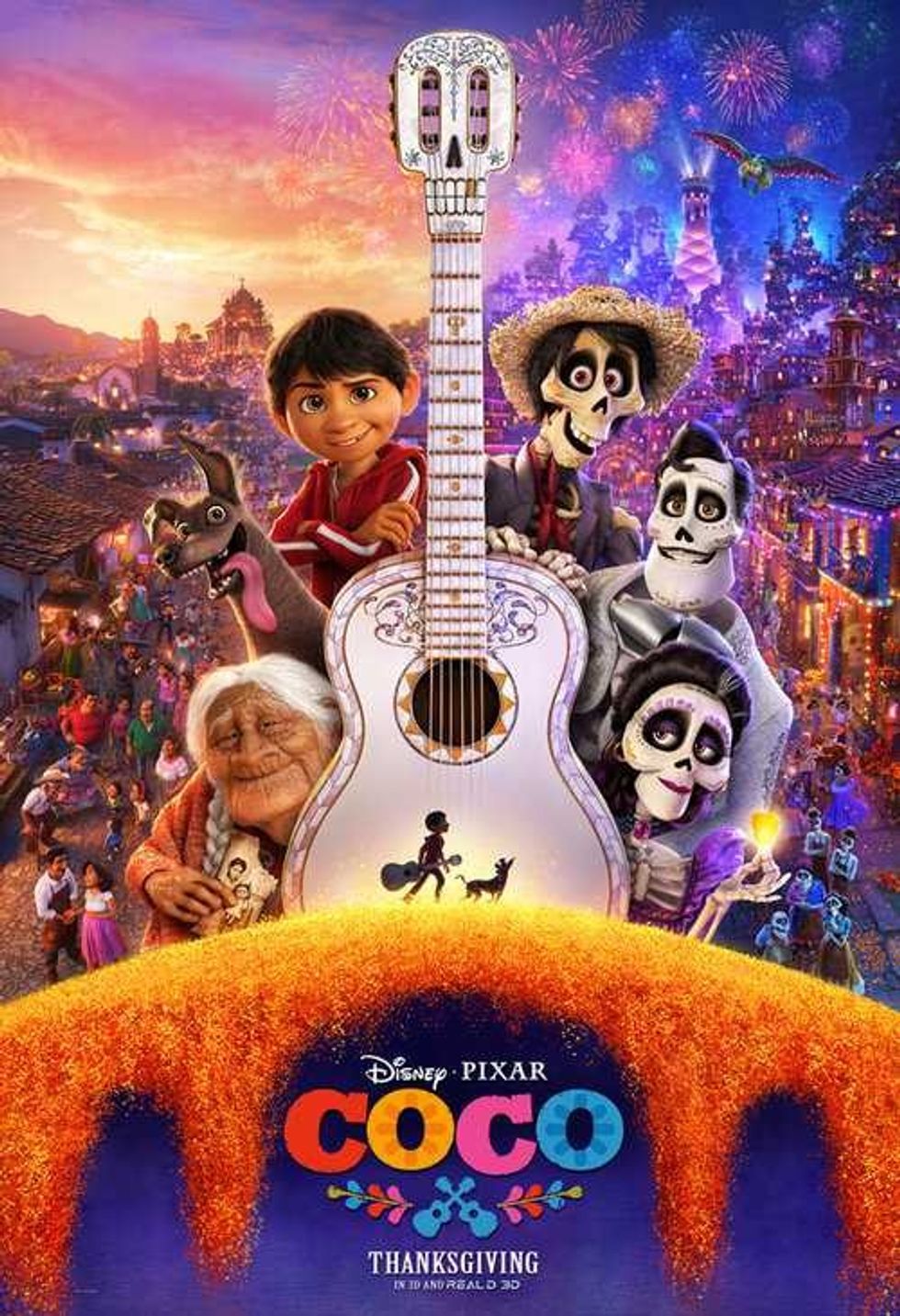 Disney Pixar Coco Movie Poster