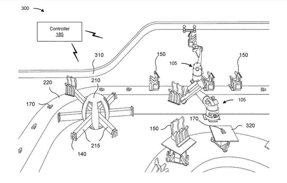 disney robot arm patent