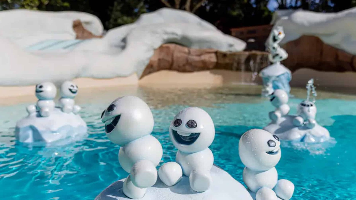disney's blizzard beach frozen features