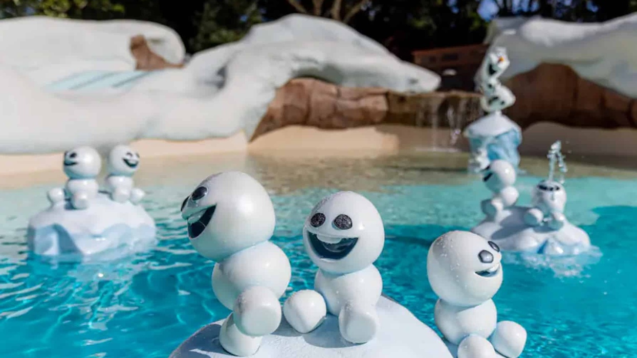 disney's blizzard beach frozen features