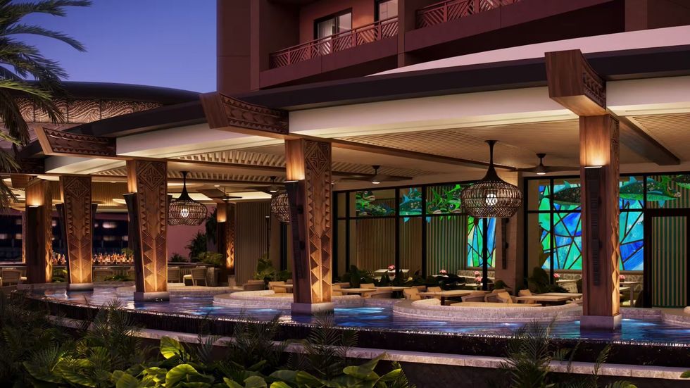disney's polynesian resort island tower