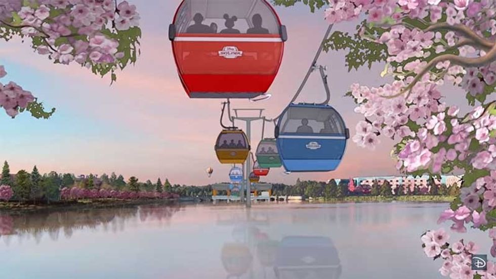disney skyliner gondola system