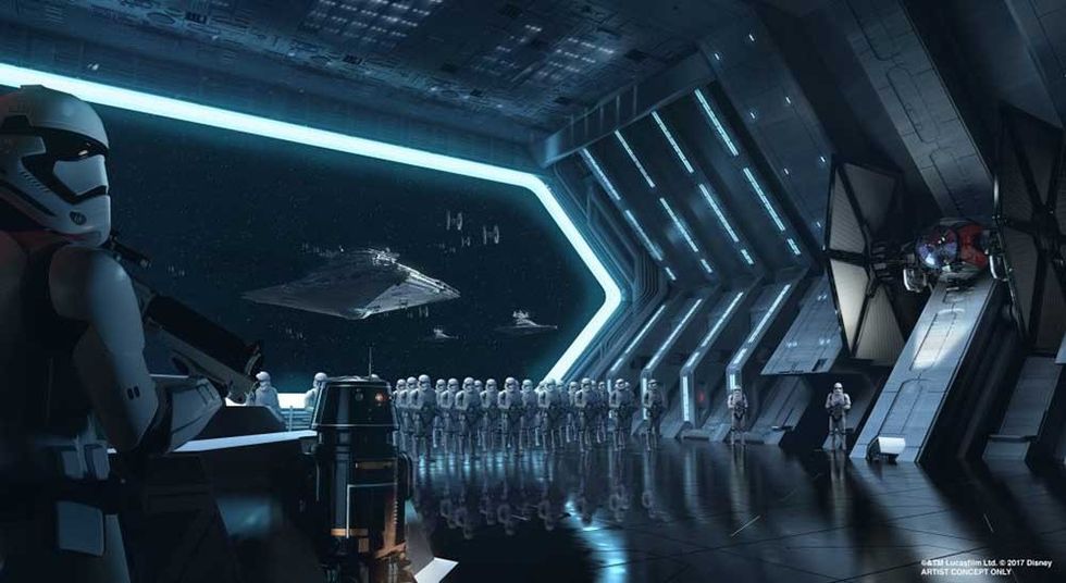 Disney Star Wars Battle Attraction