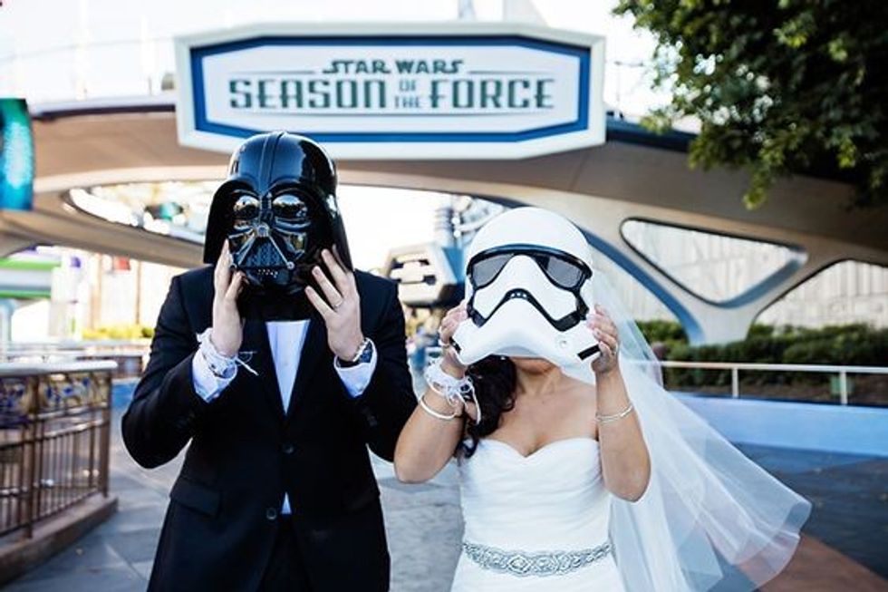 Disney Star Wars themed wedding