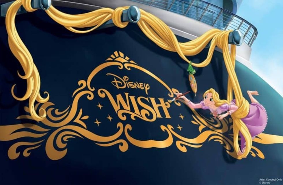 disney tangled cruise ship