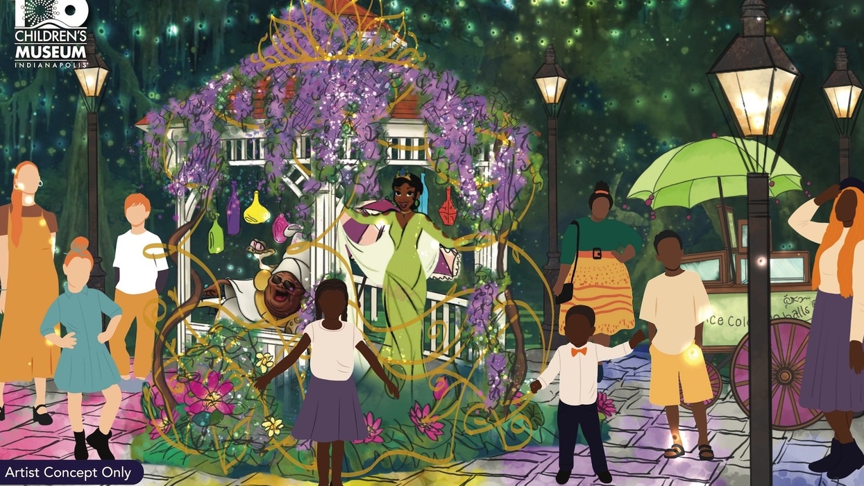 disney tiana exhibition children's museum of indianapolis